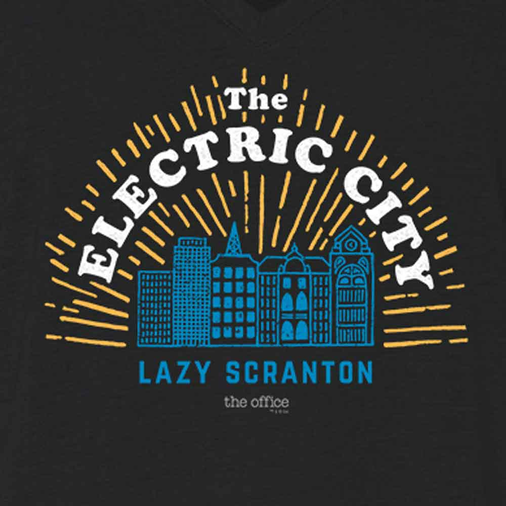 The Office The Electric City Women's Tri-Blend T-Shirt