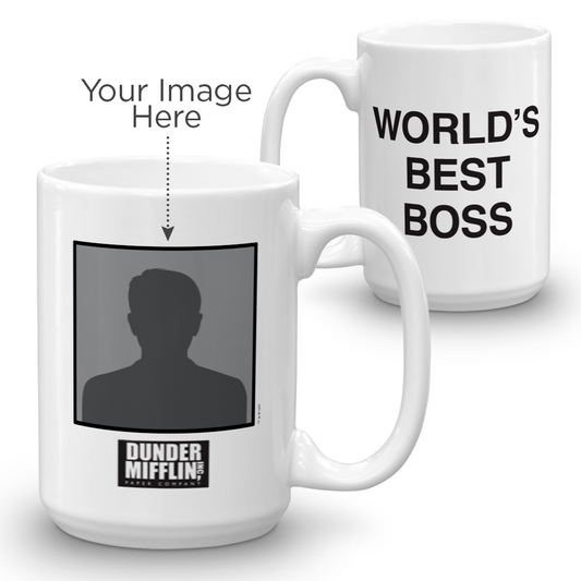 Personalized The Office World's Best Boss 15 oz Mug