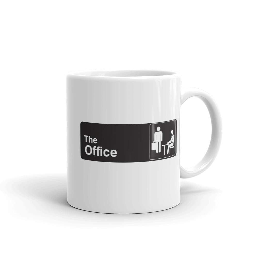 The Office Official Sign White Mug