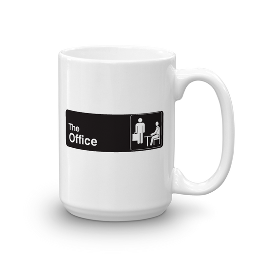 The Office Official Sign White Mug