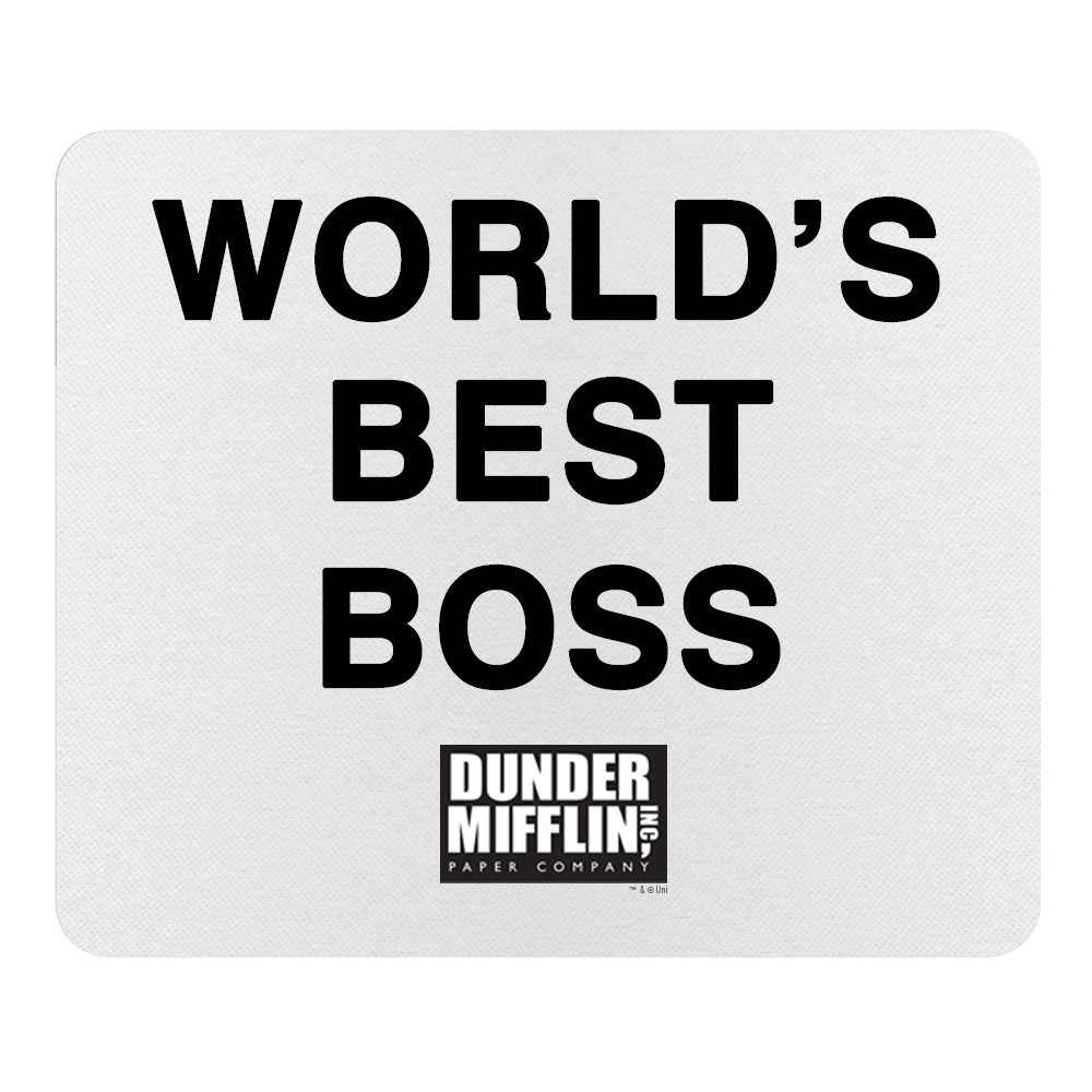 The Office World's Best Boss Mouse Pad