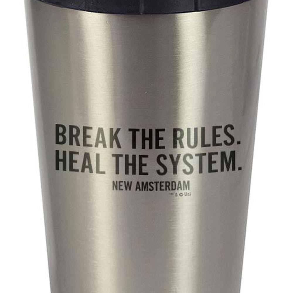 New Amsterdam Break the Rules Stainless Steel Travel Mug