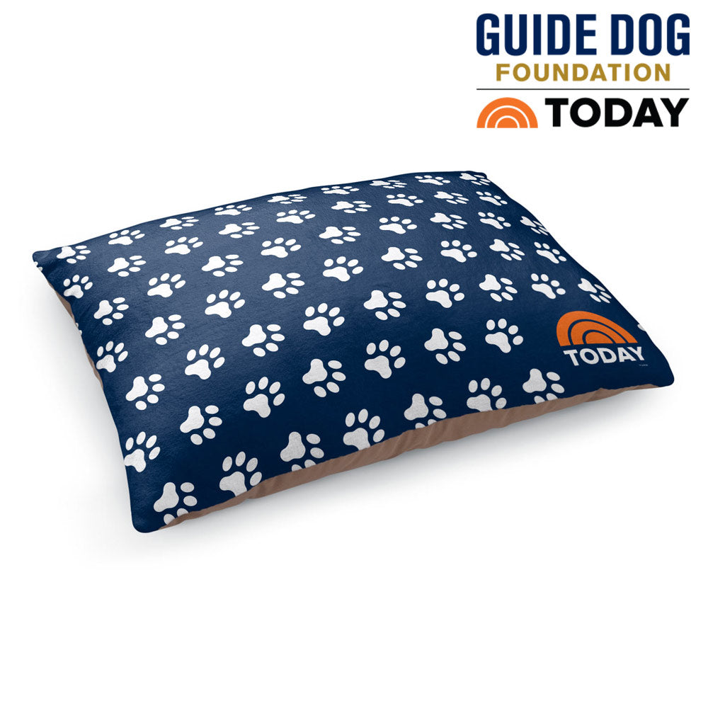 TODAY Paw Print Dog Bed