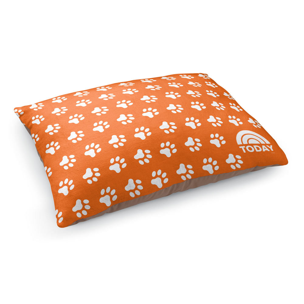 TODAY Paw Print Dog Bed