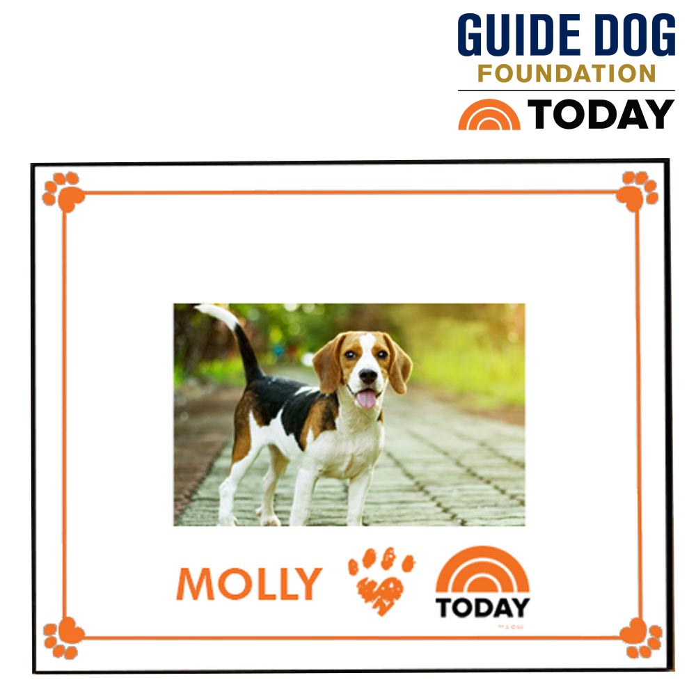 TODAY Pet Personalized Horizontal Picture Frame