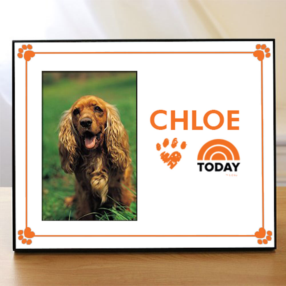 TODAY Pet Personalized Vertical Picture Frame