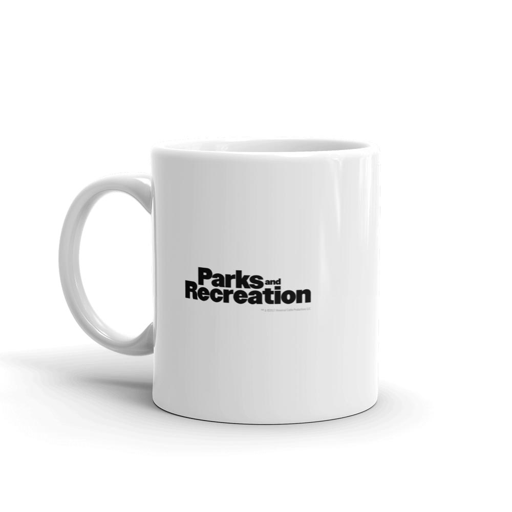 Parks and Recreation Treat Yo Self White Mug