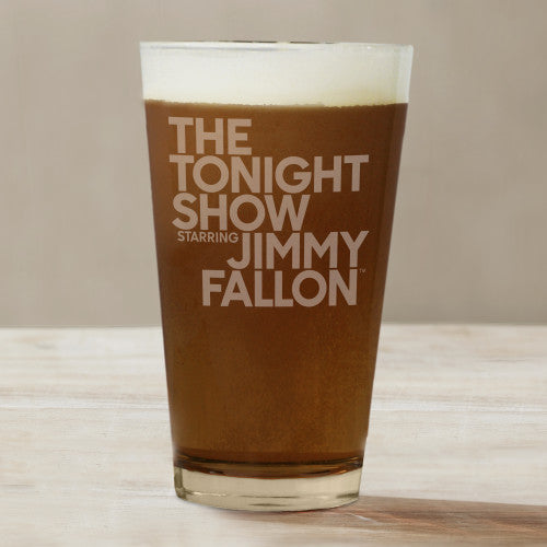 The Tonight Show Starring Jimmy Fallon Pint Glass