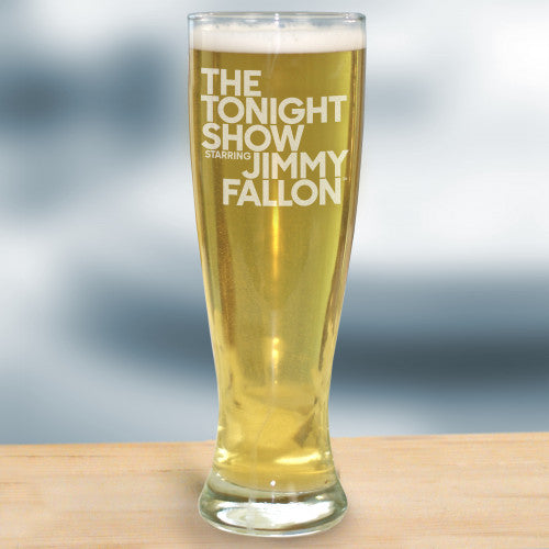 The Tonight Show Starring Jimmy Fallon Pilsner Glass