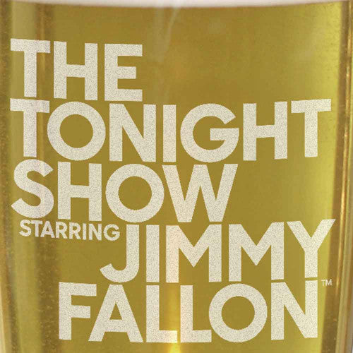 The Tonight Show Starring Jimmy Fallon Pilsner Glass