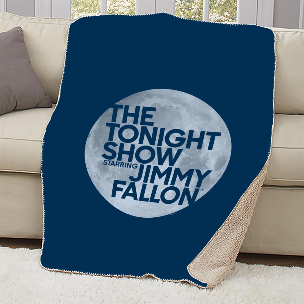 The Tonight Show Starring Jimmy Fallon Sherpa Throw Blanket
