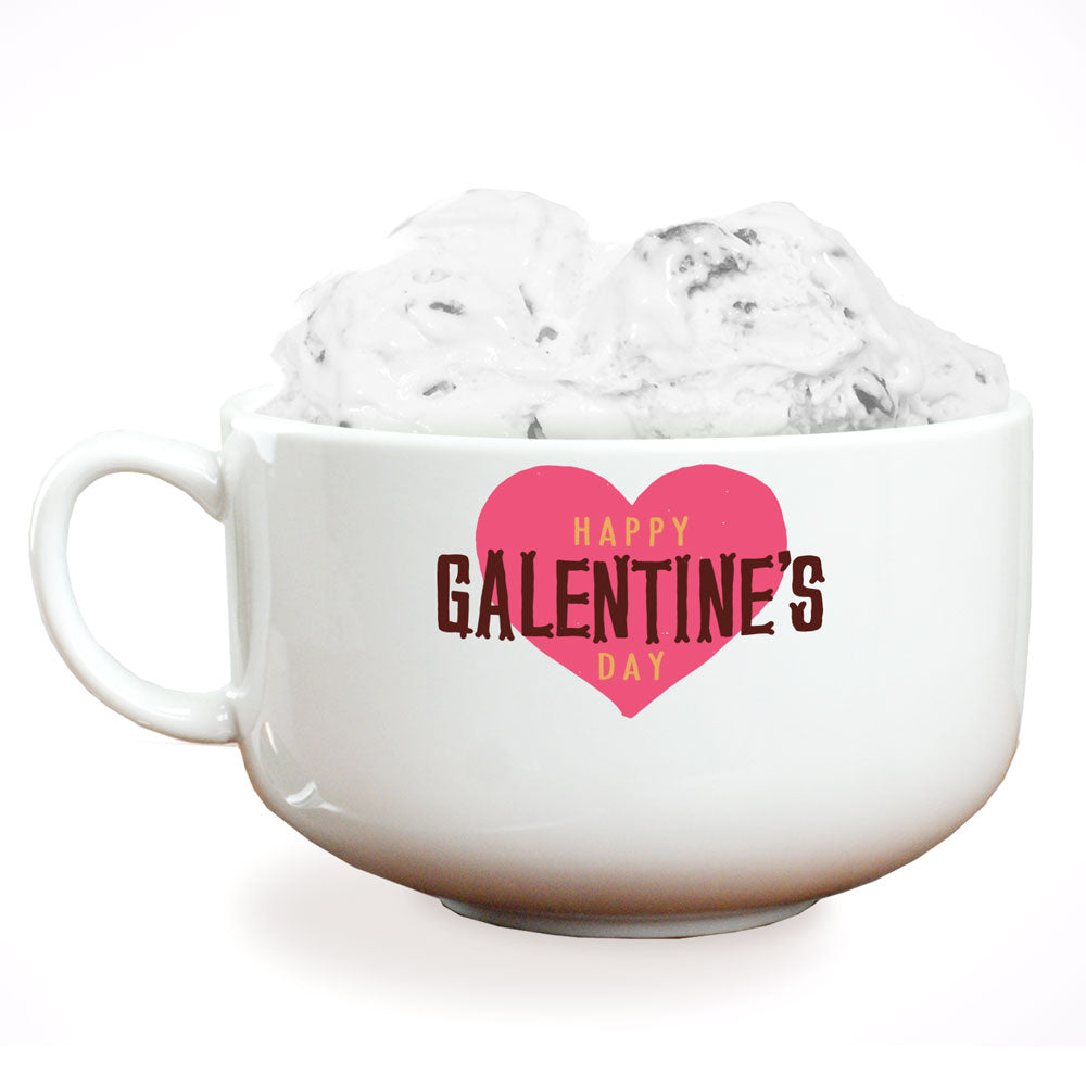 Parks and Recreation Happy Galentine's Day Ice Cream Bowl