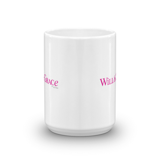 Will & Grace Logo White Mug