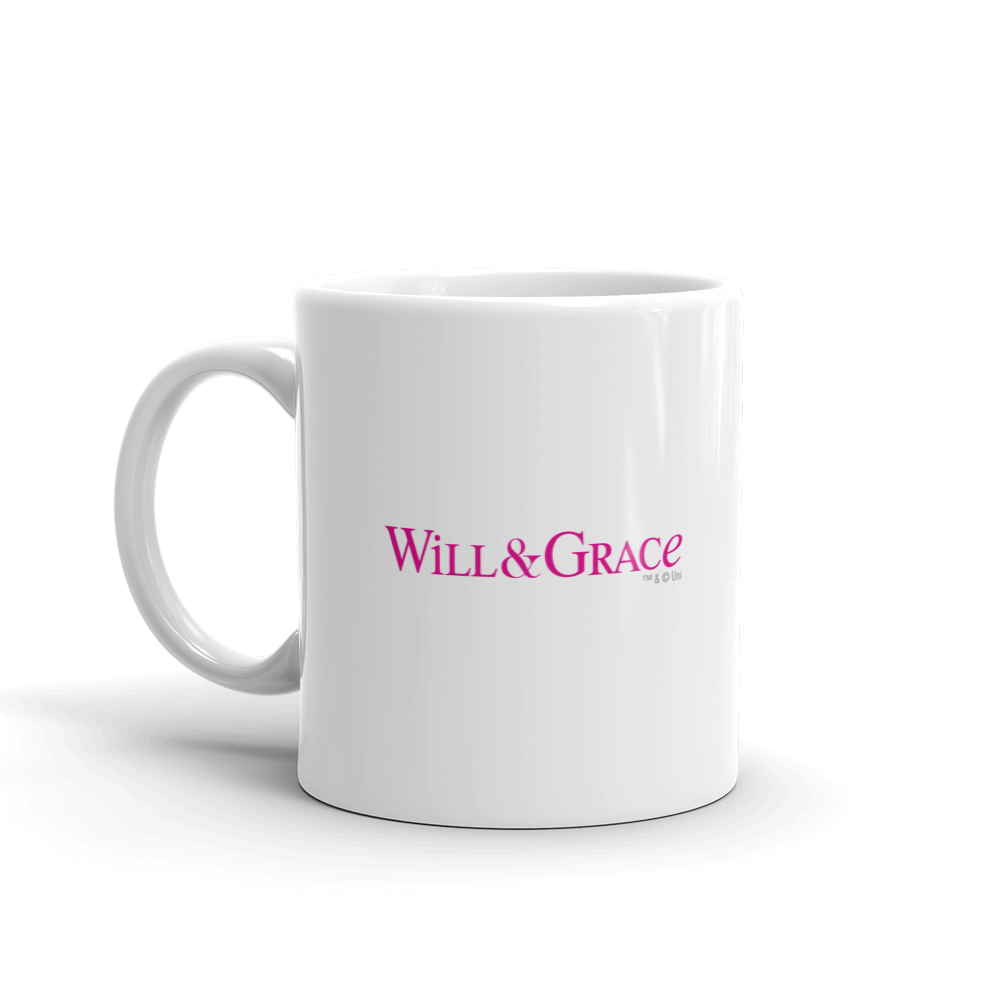 Will & Grace Logo White Mug