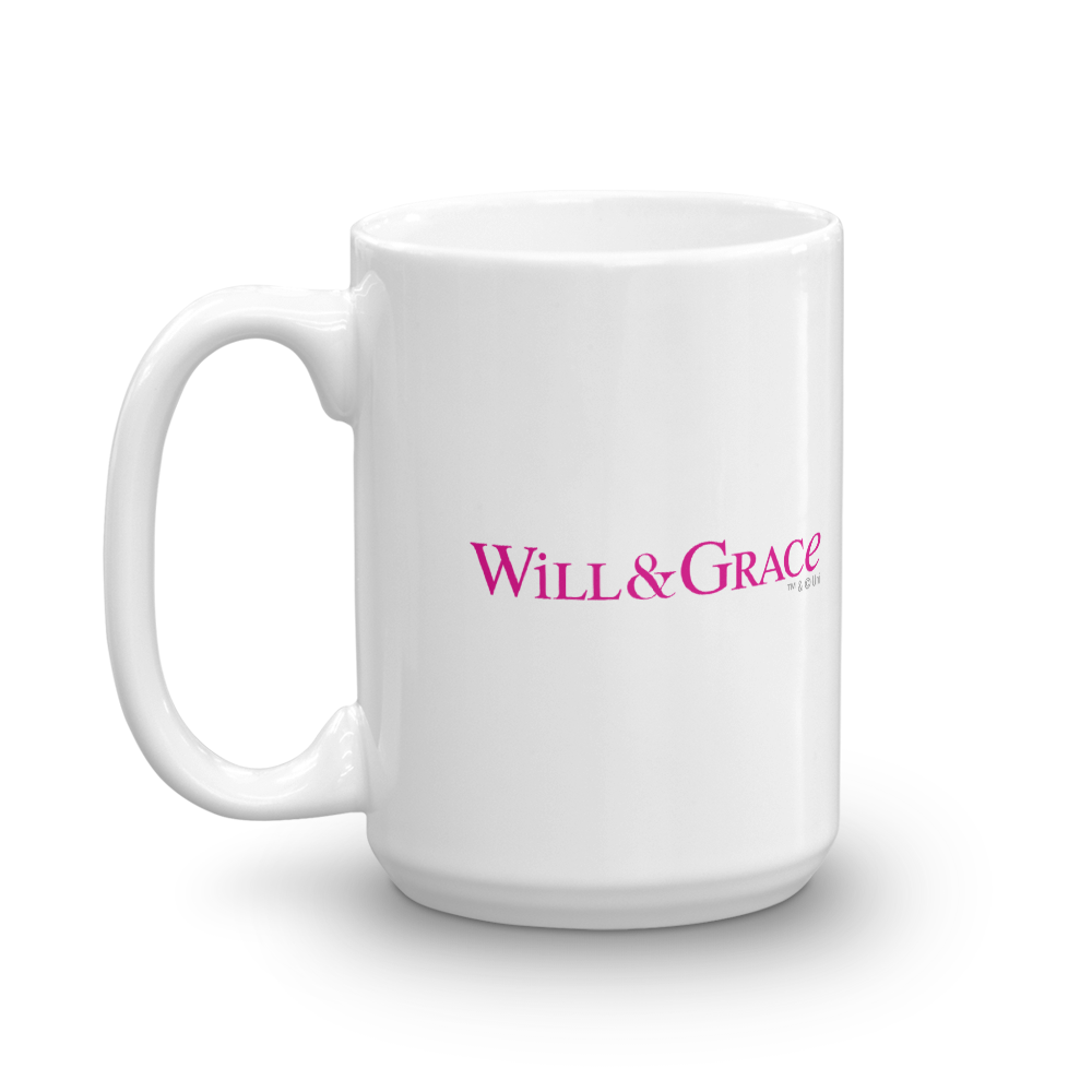 Will & Grace Logo White Mug