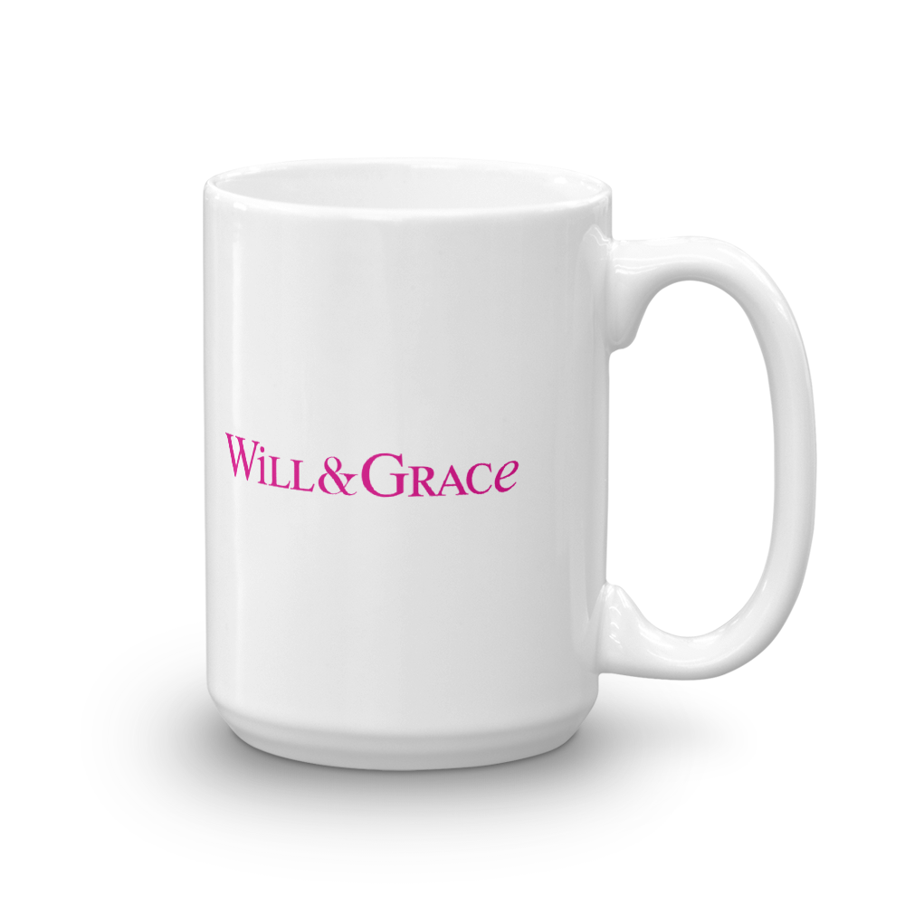 Will & Grace Logo White Mug