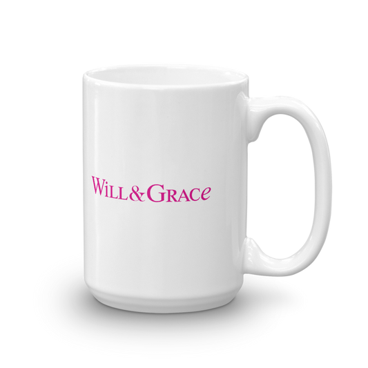 Will & Grace Logo White Mug