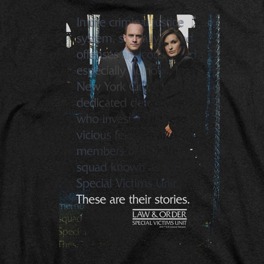 Law & Order: SVU Black Heather Short Sleeve T-Shirt