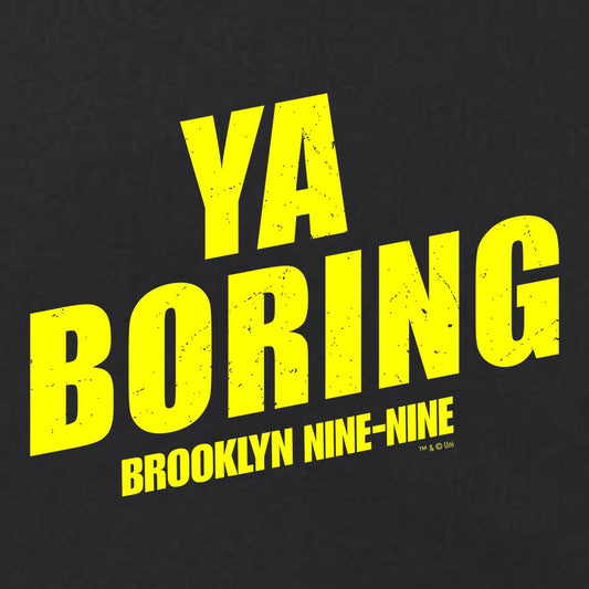 Brooklyn Nine-Nine Ya Boring Unisex Tank Top